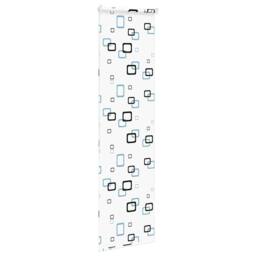 Berkfield Home Shower Roller Blind 80x240 cm Fabric Width 76 cm in White - thumbnail 4