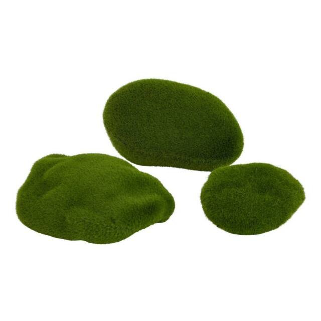 Sostter Faux Moss Trio for Naturally Stylish Spaces in Green