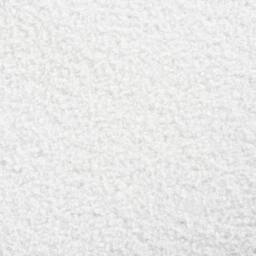 Wyld and Coco Pouffe Off-White Boucle with Pine Legs in White - thumbnail 9