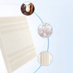 Havendro 150*200*5CM Natural Latex Mattress Thin Models Tatami Rubber Soft in White - thumbnail 4