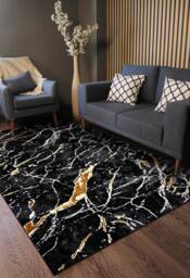 RugsX Allure Rug in Black - Size: 200 cm x 290 cm - thumbnail 5