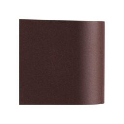 Nordlux Modern Outdoor Wall Light Brown Aluminium GU10 Dark Sky - Mains Powered, IP44 - thumbnail 4