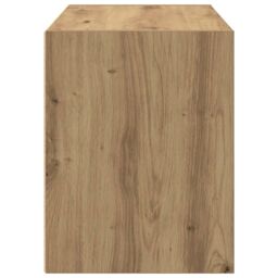 Berkfield Home Cabinet with 2 Drawers Artisan Oak 60x31x40 cm Engineered Wood in Brown - Size: 60 x 31 x 40 cm - thumbnail 6