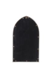 Living and Home Arched Garden Decorative Window Mirror with Metal Frame in Natural - thumbnail 4