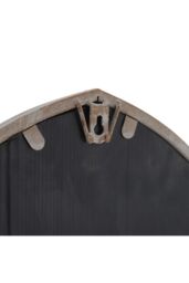 Living and Home Arched Garden Decorative Window Mirror with Metal Frame in Natural - thumbnail 6