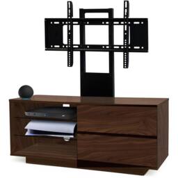 "Centurion Supports GALLUS TV Cabinet for up to 55"" Flat Screen TV Unit With Mounting Arm in Walnut" - thumbnail 2