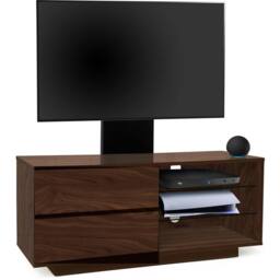 "Centurion Supports GALLUS TV Cabinet for up to 55"" Flat Screen TV Unit With Mounting Arm in Walnut" - thumbnail 3