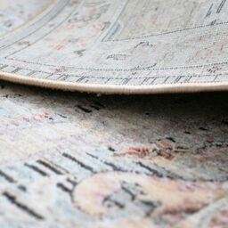 The Rug Shop UK Light Blue Traditional Easy to clean Machine Made Abstract Area Rug - Size: 200 cm x 290 cm - thumbnail 4