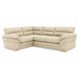 Bliss Furniture Amalfi Claude Right Hand 2 Piece Corner Sofa in Cream - Size: 4 Pack