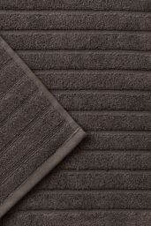 CHRISTY 'Prism' Luxury 100% Turkish Cotton Bath Mats in Charcoal - thumbnail 2