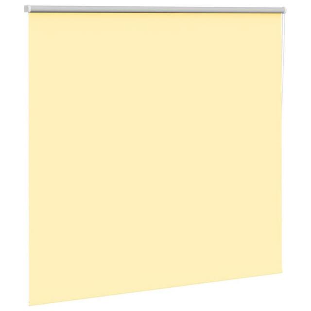 Berkfield Home Roller Blind Blackout Yellow 110x175 cm Fabric Width 105.7 cm Pol… - image 1