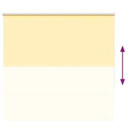 Berkfield Home Roller Blind Blackout Yellow 110x175 cm Fabric Width 105.7 cm Pol… - thumbnail 9