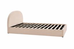 Sloomy Berkley Ottoman Bed-Plush Beige Upholstered Lift-Up Flatpack Frame - Size: Double - thumbnail 8