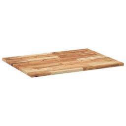 Berkfield Home Desk Top Oil Finished 100x60x2 cm Solid Wood Acacia in Brown - Size: 100 x 60 x 2 cm - thumbnail 7