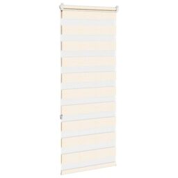 Berkfield Home Zebra Blind Marble Beige 60x150 cm Fabric Width 55.9 cm Polyester - thumbnail 4