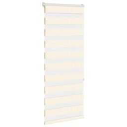 Berkfield Home Zebra Blind Marble Beige 60x150 cm Fabric Width 55.9 cm Polyester - thumbnail 3