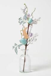 Homescapes Easter Egg & Bunny Artificial Stem in Blue - thumbnail 5