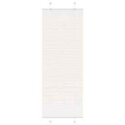 Berkfield Home Pleated Blind White 70x200 cm Fabric Width 69.4 cm Polyester - thumbnail 2