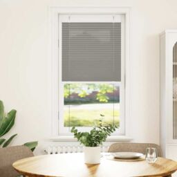 Berkfield Home Pleated Blind Anthracite 60x150 cm Fabric Width 59.4 cm Polyester in Black - thumbnail 2