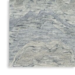The Rug Shop UK Blue Handmade Wool Modern Abstract Cotton Backing Area Rug - Size: 240 cm x 300 cm - thumbnail 7