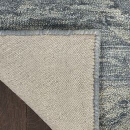 The Rug Shop UK Blue Handmade Wool Modern Abstract Cotton Backing Area Rug - Size: 240 cm x 300 cm - thumbnail 6