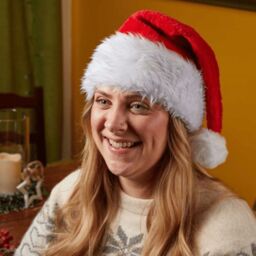 Samuel Alexander Red & White Soft Traditional Christmas Santa Hat - thumbnail 7