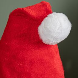 Samuel Alexander Red & White Soft Traditional Christmas Santa Hat - thumbnail 5