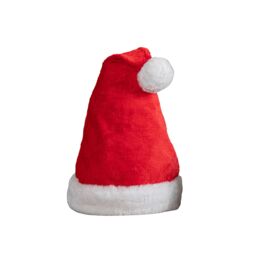 Samuel Alexander Red & White Soft Traditional Christmas Santa Hat - thumbnail 6