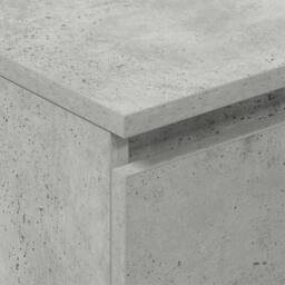 Berkfield Home Sideboard Concrete Grey 60x35x98.5 cm Engineered Wood - thumbnail 9