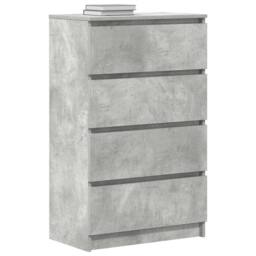 Berkfield Home Sideboard Concrete Grey 60x35x98.5 cm Engineered Wood - thumbnail 4