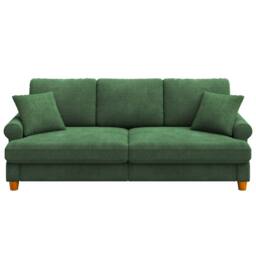 Dprodo 220CM Chenille Sofa Sleeper Deep Seat Couch in Green - thumbnail 7