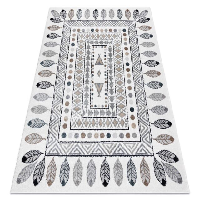 RugsX Fun Rug in Yellow - Size: 140 cm x 190 cm - image 1