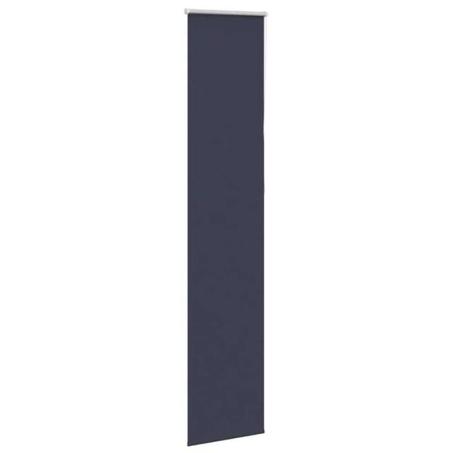 Berkfield Home Roller Blind Blackout Marine 50x210 cm Fabric Width 45.7 cm Polyester in Blue - image 1