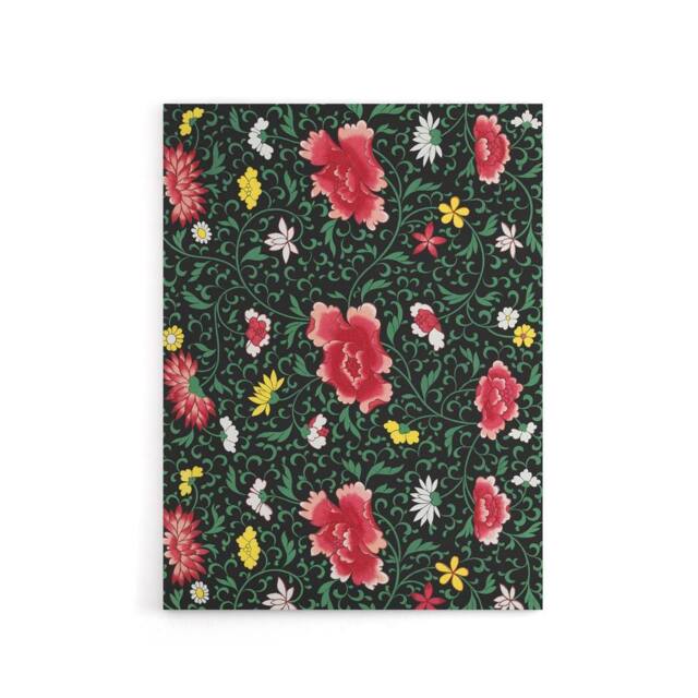 "Artery8 Owen Jones Elegant Chinese Flower Pattern Canvas Wall Art Print - Size: W12"" x H16""" - image 1