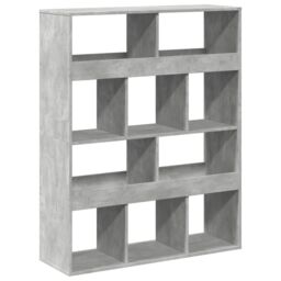 Berkfield Home Room Divider Concrete Grey 100x33x125.5 cm Engineered Wood - thumbnail 2