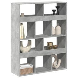 Berkfield Home Room Divider Concrete Grey 100x33x125.5 cm Engineered Wood - thumbnail 3