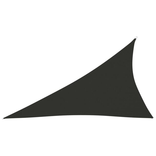 Berkfield Home Sunshade Sail Oxford Fabric Triangular 3x4x5 m Anthracite in Black - image 1