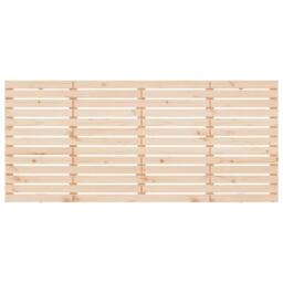 Berkfield Home Wall Headboard 206x3x91.5 cm Solid Wood Pine in Light Tan - thumbnail 4