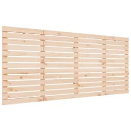 Berkfield Home Wall Headboard 206x3x91.5 cm Solid Wood Pine in Light Tan - thumbnail 3