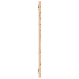 Berkfield Home Wall Headboard 206x3x91.5 cm Solid Wood Pine in Light Tan - thumbnail 5