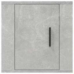 Berkfield Home Wall Mounted TV Cabinet Concrete Grey 40x34, 5x40 cm - thumbnail 5