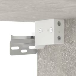 Berkfield Home Wall Mounted TV Cabinet Concrete Grey 40x34, 5x40 cm - thumbnail 9