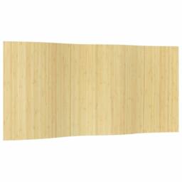 Berkfield Home Room Divider¬†Light Natural 165x400 cm¬†Bamboo in Beige - Size: 165x400 cm - thumbnail 3