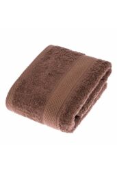 Homescapes 500 GSM Turkish Cotton Towel Soft, Absorbent & Quick-Drying in Chocolate - thumbnail 4