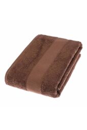 Homescapes 500 GSM Turkish Cotton Towel Soft, Absorbent & Quick-Drying in Chocolate - thumbnail 6