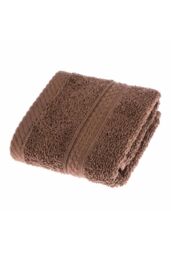 Homescapes 500 GSM Turkish Cotton Towel Soft, Absorbent & Quick-Drying in Chocolate - thumbnail 3