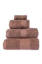 Homescapes 500 GSM Turkish Cotton Towel Soft, Absorbent & Quick-Drying in Chocolate