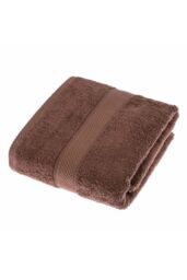 Homescapes 500 GSM Turkish Cotton Towel Soft, Absorbent & Quick-Drying in Chocolate - thumbnail 5