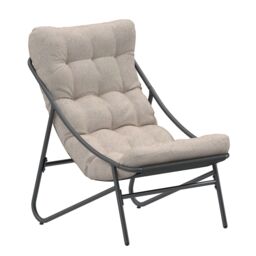 Charles Bentley Porto 2 Seater Bistro Set in Grey - thumbnail 6