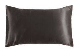 Silky Silks 100% Mulberry Silk Standard Pillowcase in Charcoal - Size: Standard Pillow Case - thumbnail 2